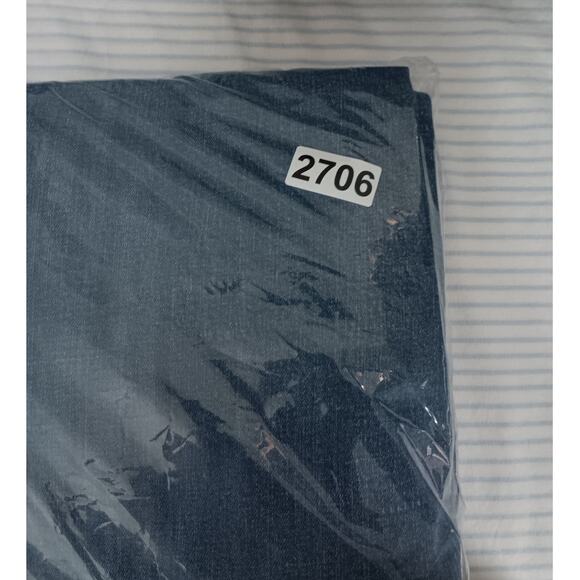 Vigoss Chelsea Boot Cut Jeans Women 27X32 Blue Fade Whiskered Jeweled Stretch - Picture 12 of 12